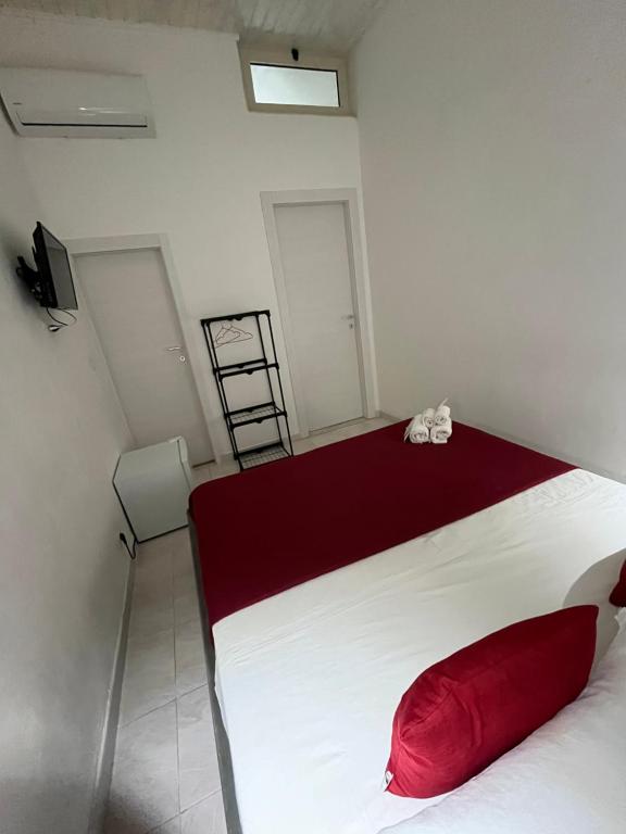 Łóżko lub łóżka w pokoju w obiekcie B&B Regina Rooms