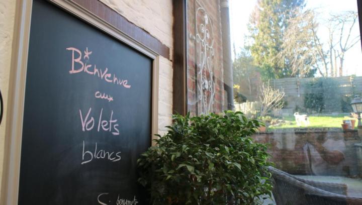 Zahrada ubytování Les Volets Blancs