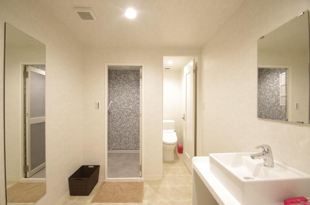 Koupelna v ubytování Hotel Imalle Haneda