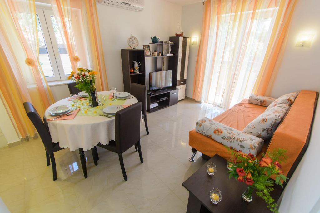 Posezení v ubytování House Mirjana