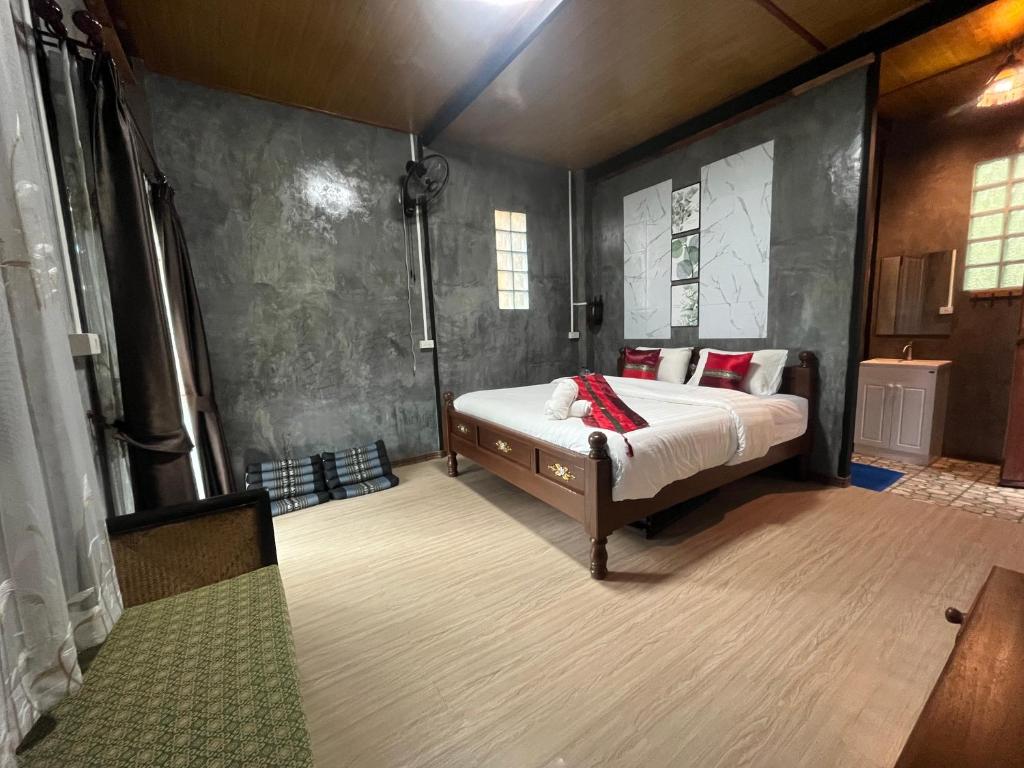 บ้านต้นไม้แม่กำปอง Baan TONMAI MAEKAMPONG - Standard Double Or Twin Room