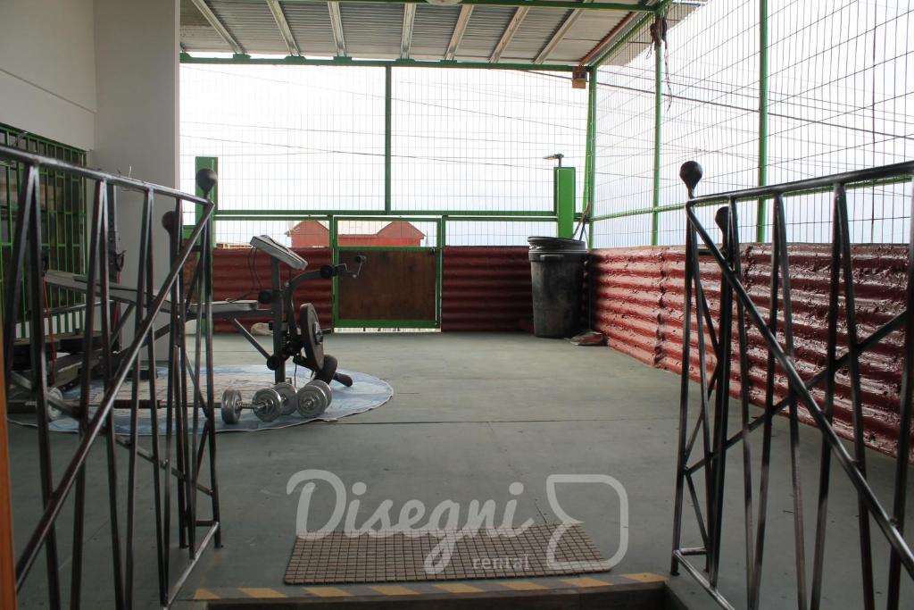 Fitness centrum a/nebo fitness zařízení v ubytování Hostal Cristina, Central Caldera, Habitación Privada Disegni 11-12