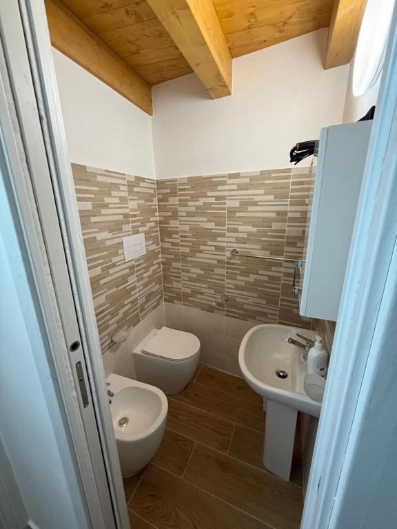 Koupelna v ubytování B&B La Ginestra