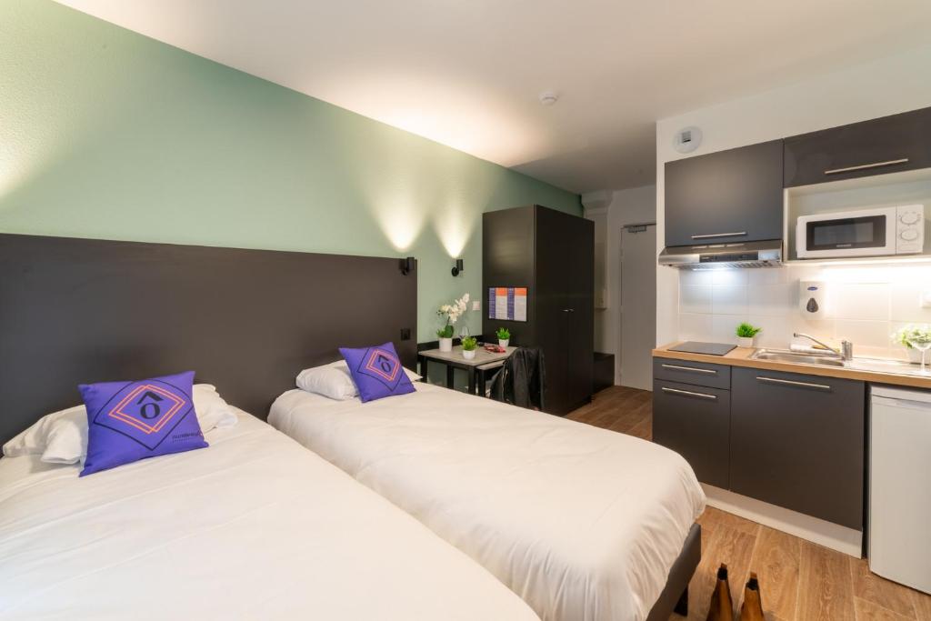 Montempô Appart'hôtel Bordeaux Belvédère - Resim 10