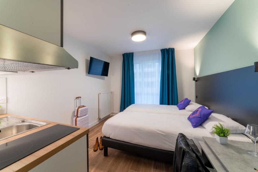 Montempô Appart'hôtel Bordeaux Belvédère - Resim 2