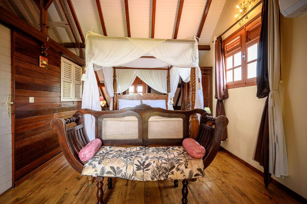 Postel nebo postele na pokoji v ubytování Bed and breakfast Riviere