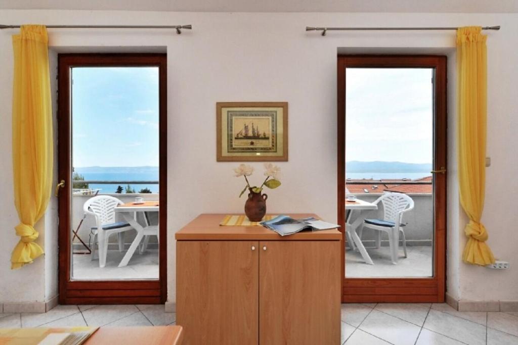 Nespecifikovaný výhled na moře nebo výhled na moře při pohledu z apartmánu
