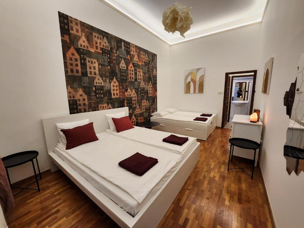 T8 "The Crimson Suite" Apartment with 2 bathrooms 1238 Budapest, Török utca 8 kép - 1