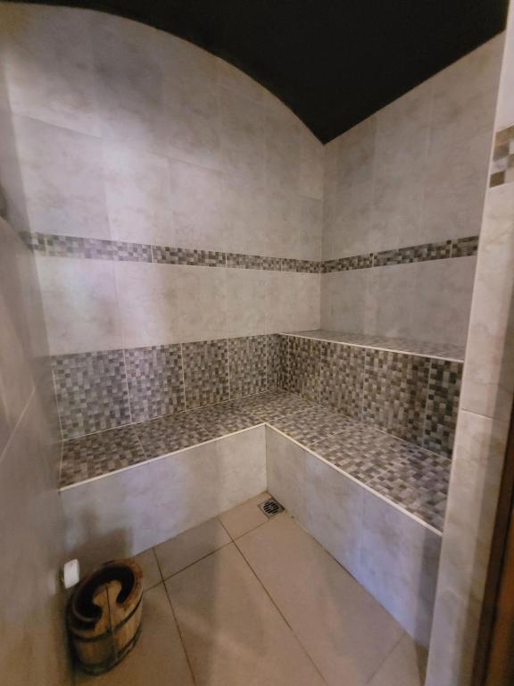 Koupelna v ubytování Aparts chalet Alquimia