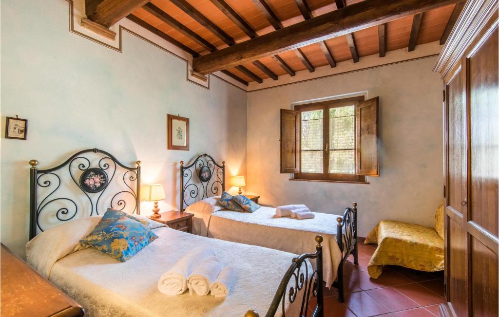 A bed or beds in a room at Rossini