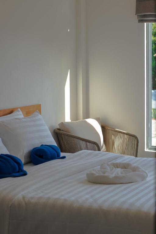 Postel nebo postele na pokoji v ubytování Atoll Retreat