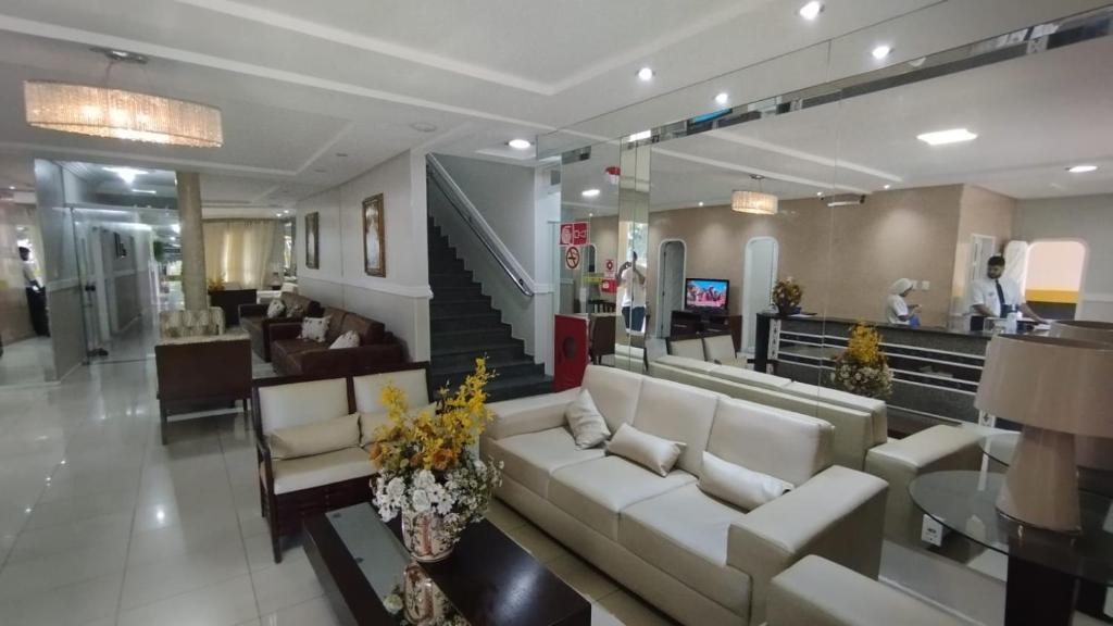 Posezení v ubytování Faixa Hotel