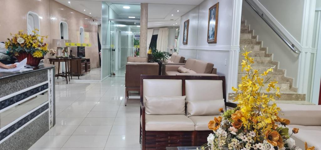 Posezení v ubytování Faixa Hotel