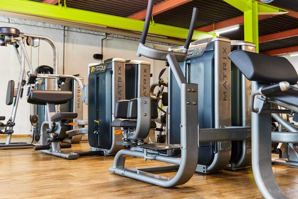 Fitness centrum a/nebo fitness zařízení v ubytování Hotel Drei Könige