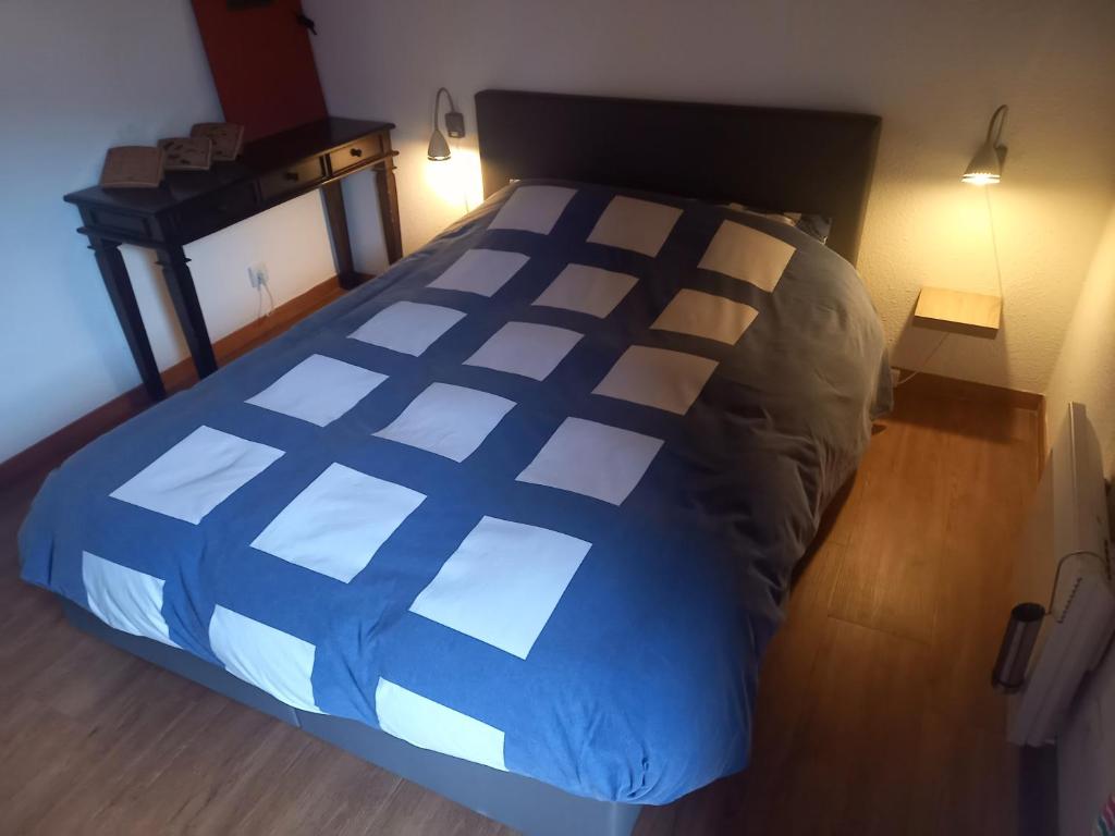 Postel nebo postele na pokoji v ubytování Le Ciel Bleu