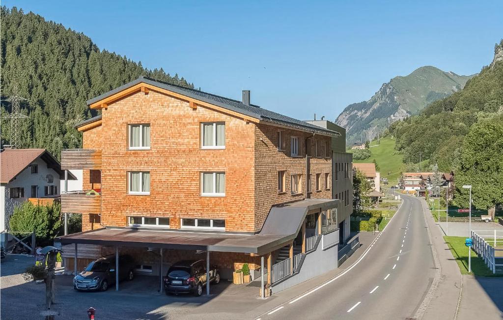 Nespecifikovaný výhled na hory nebo výhled na hory při pohledu z apartmánu