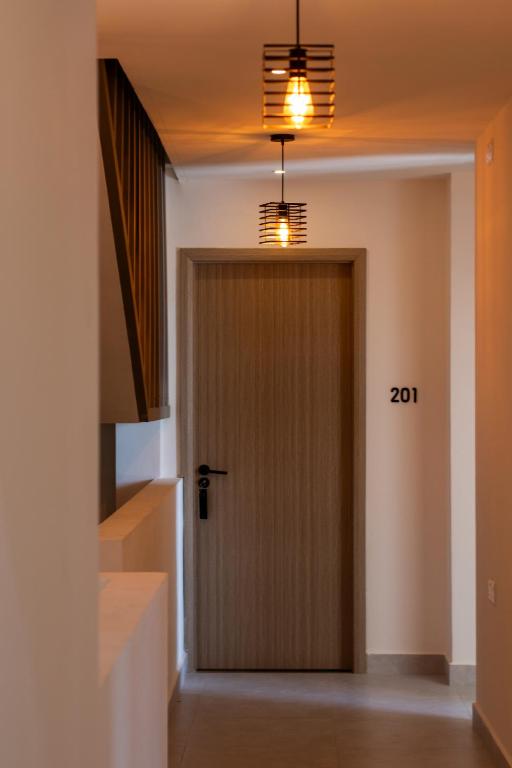 Postel nebo postele na pokoji v ubytování Atoll Retreat