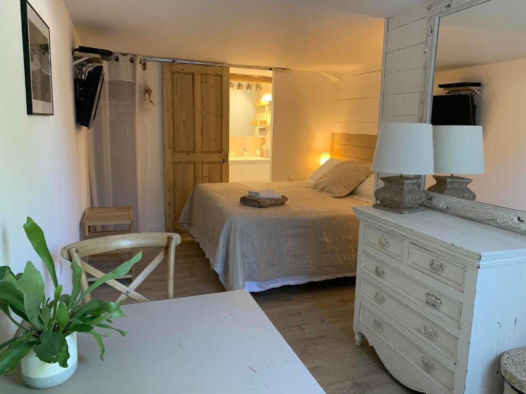 Appart'hôtel 27 le lion d'or - Double Room With Pool View