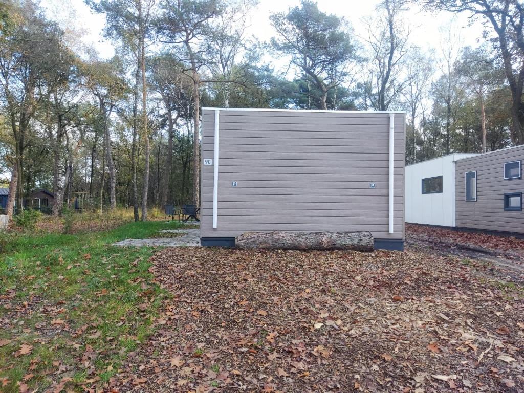 Zahrada ubytování Natuurchalet Hellendoorn met Hottube!