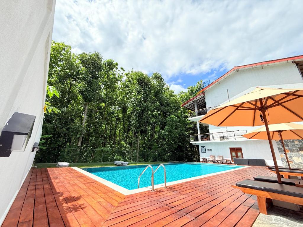 Bazén v ubytování Nature House nebo v jeho okolí