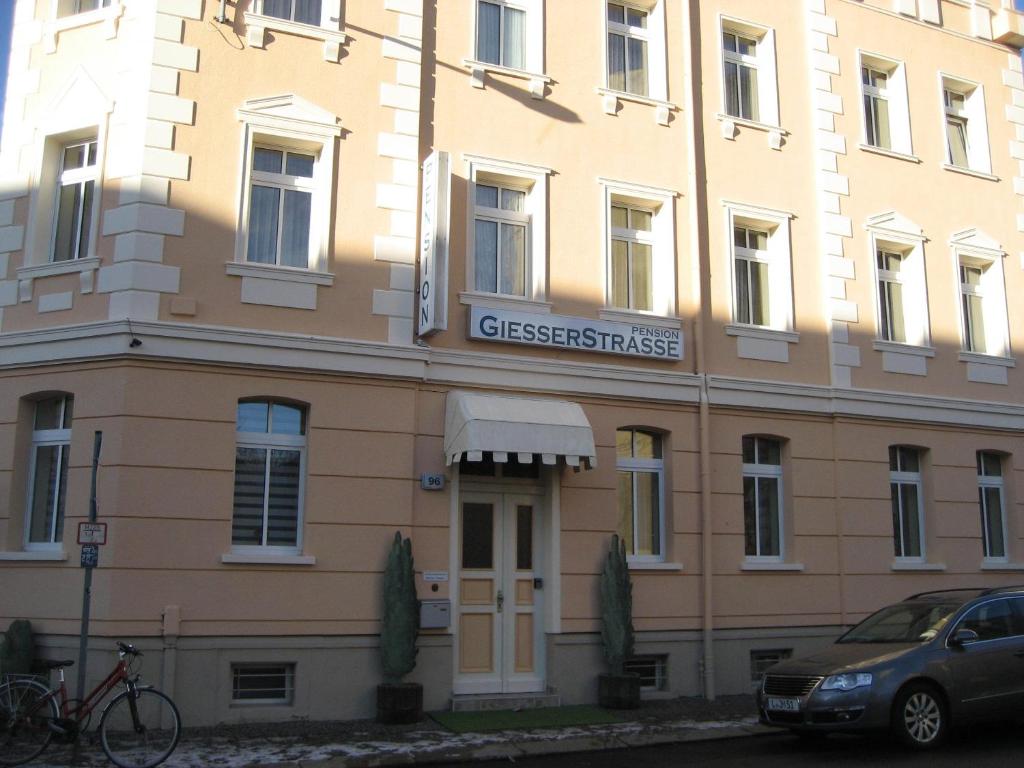 Budova, kde se penzion nachází