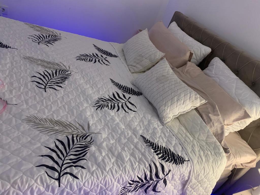 Postel nebo postele na pokoji v ubytování Petra Apartments