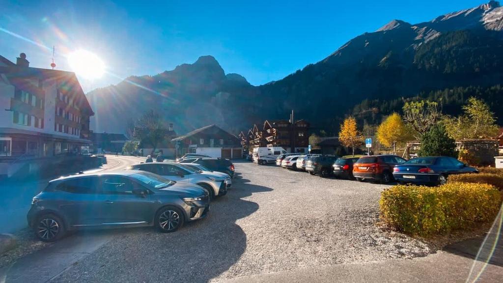 Nespecifikovaný výhled na hory nebo výhled na hory při pohledu z apartmánu