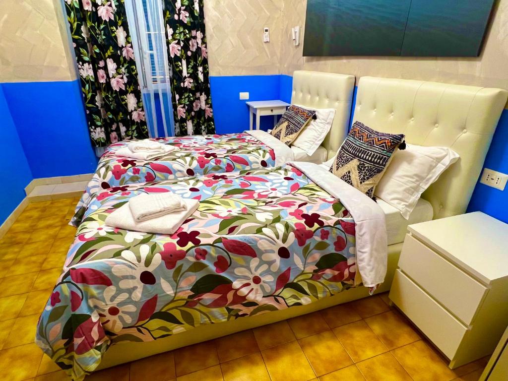 Posteľ alebo postele v izbe v ubytovaní Relaxon Guest House