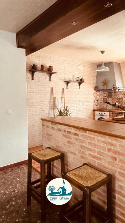 Kuchyň nebo kuchyňský kout v ubytování Casa Octavio