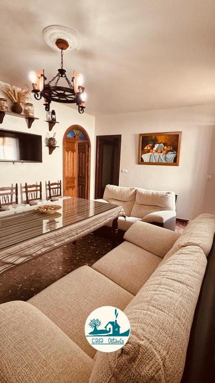 Postel nebo postele na pokoji v ubytování Casa Octavio