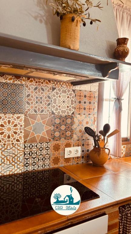 Kuchyň nebo kuchyňský kout v ubytování Casa Octavio