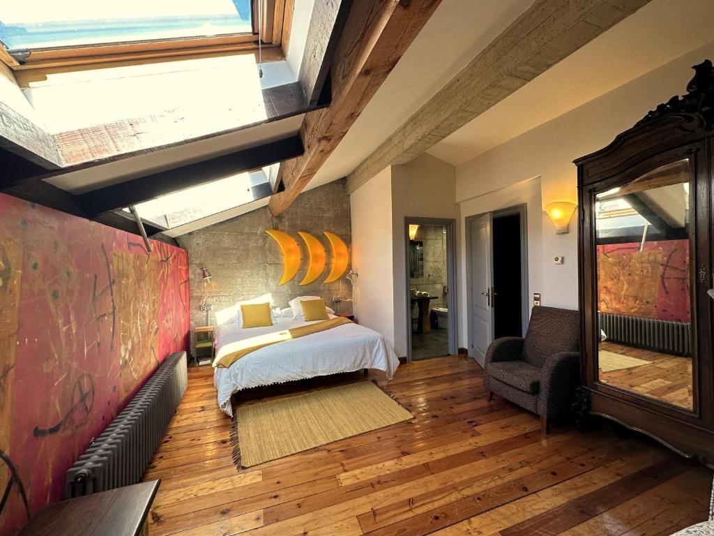 Posteľ alebo postele v izbe v ubytovaní Loft Rural LaCalata