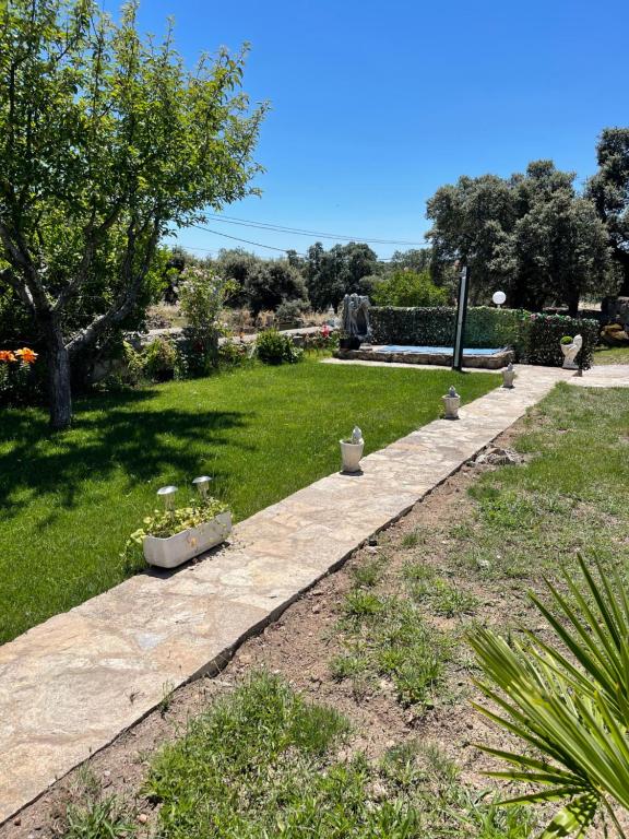Zahrada ubytování Villa Entre Encinas