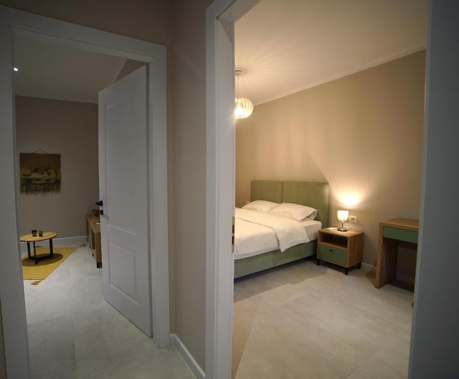 Postel nebo postele na pokoji v ubytování Center Oasis Trio Appartmens