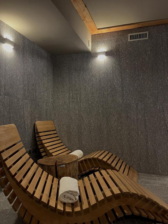 Posezení v ubytování Nest Hotel Sestriere