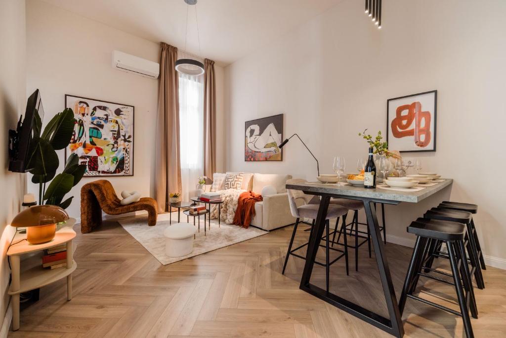 Luxury Art Deco Apartment Near Hungarian Parliament 1065 Budapest, 59 Bajcsy-Zsilinszky út kép - 1