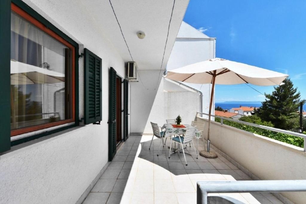 Nespecifikovaný výhled na moře nebo výhled na moře při pohledu z apartmánu