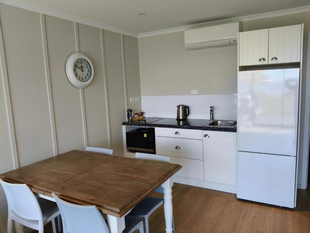 Kuchyň nebo kuchyňský kout v ubytování Braxmere Lodge