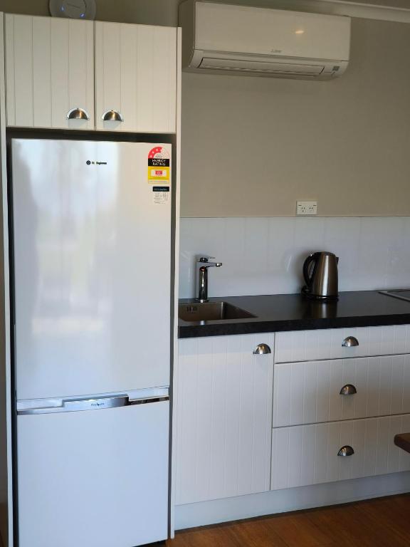 Kuchyň nebo kuchyňský kout v ubytování Braxmere Lodge