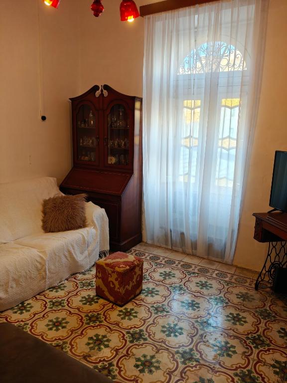 Postel nebo postele na pokoji v ubytování Stella's house