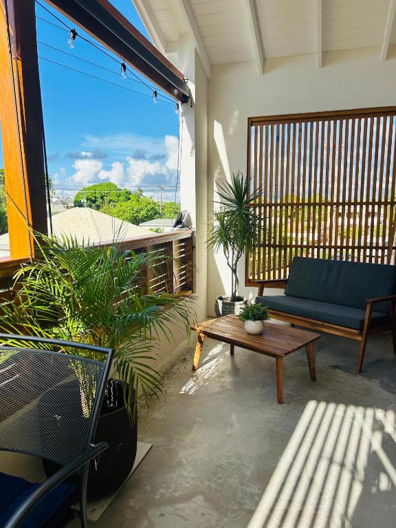 Balkonas arba terasa apgyvendinimo įstaigoje Epic Loft