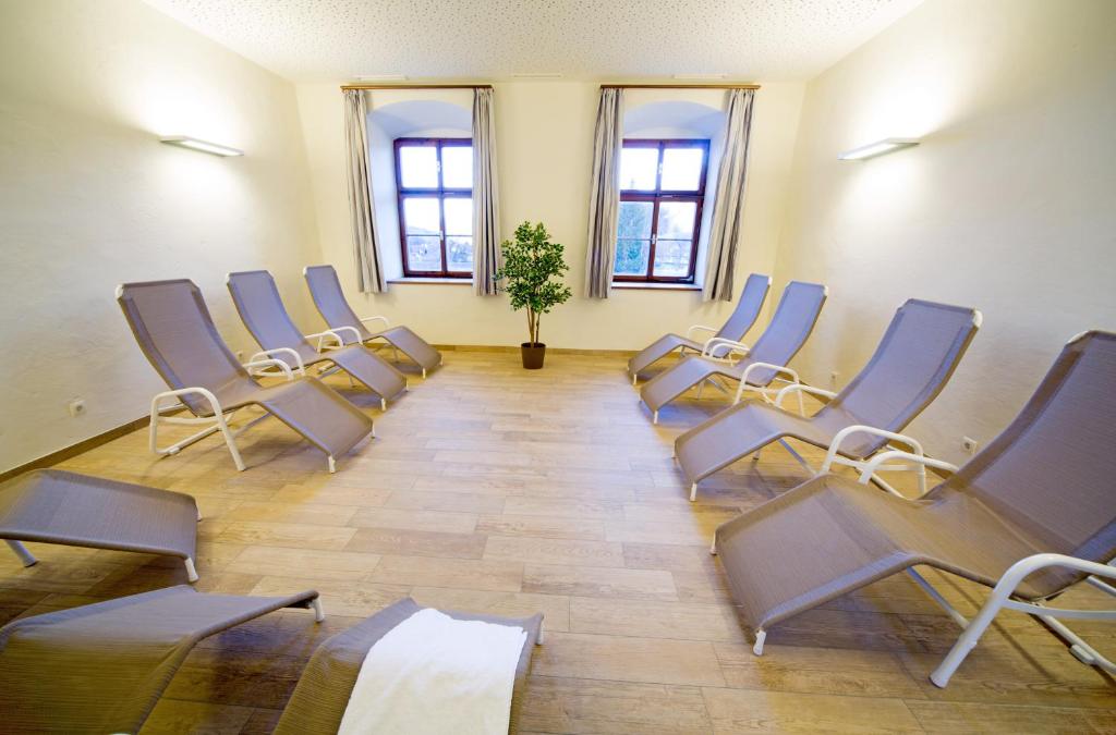 Posezení v ubytování JUFA Hotel Spital am Pyhrn