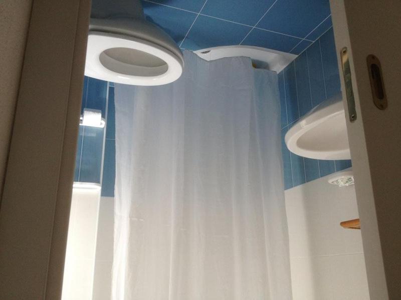 Koupelna v ubytování Villaggio Albergo Da Ciccio Sul Mare