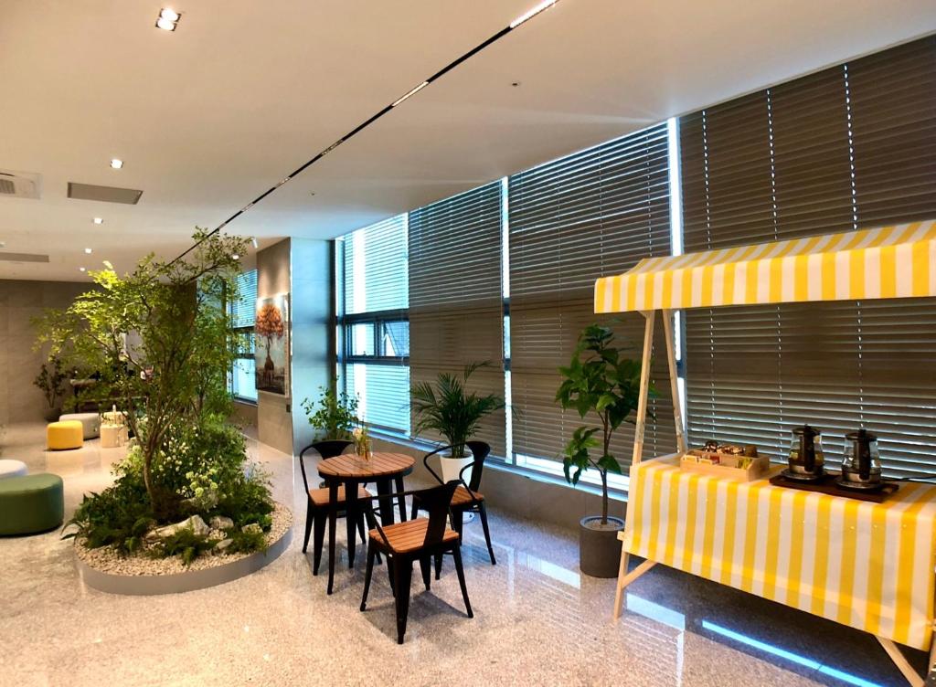 Posezení v ubytování Golden Planet Hotel-Pyeongtaek Godeck