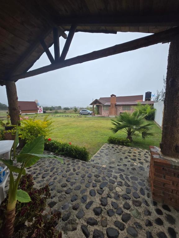 Zahrada ubytování Cabañas el Corral del Rayo Huasca
