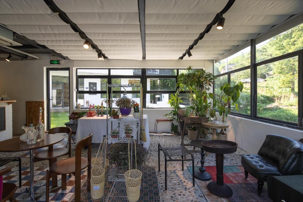 Posezení v ubytování Vretreats yunxishang Boutique Hotel