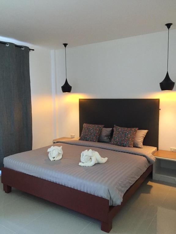 Postel nebo postele na pokoji v ubytování Non Du Lay Guesthouse