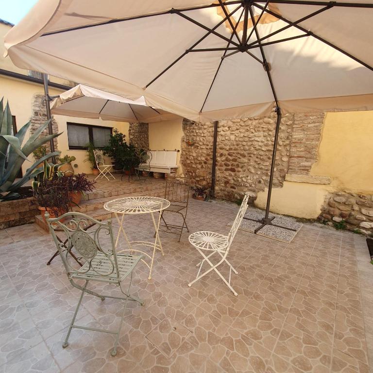 Patio nebo venkovní prostory v ubytování GESUITIROOMS