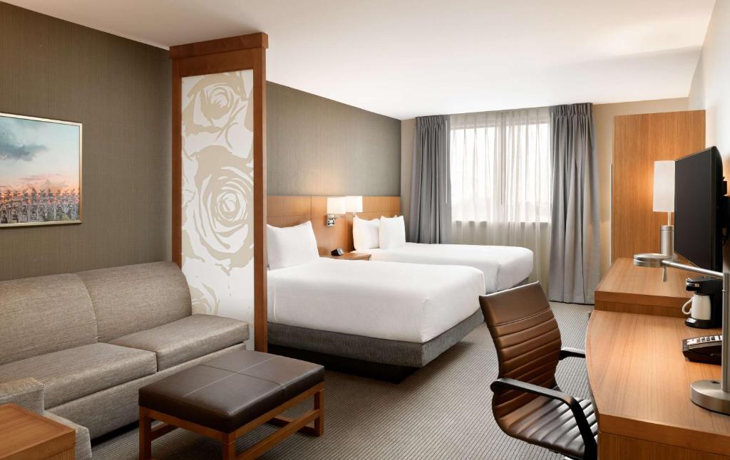 Hyatt Place Pasadena - Habitación Queen Con Dos Camas Queen Y Sofá Cama