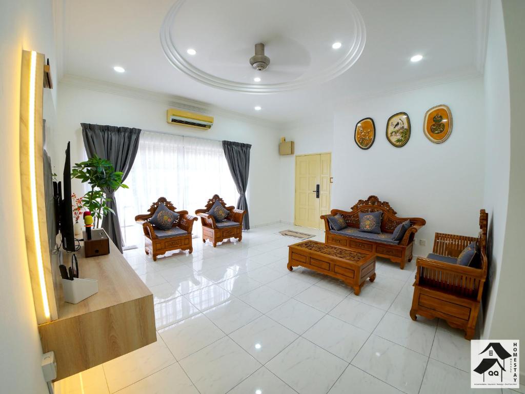 Posezení v ubytování S2 Semi-D Retreat Stay 芙蓉新城舒适住宿